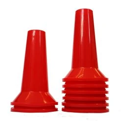Training Cones - Set Of 8 -Ball Sports Shop 1520414179 red funnel cones 4092f5cc 69da 4210 ae16 f2046e9c422b