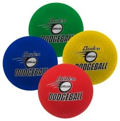 Baden Dodgeball (Pack Of Four) - Size 7