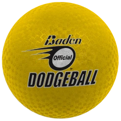 Baden Dodgeball (Pack Of Four) - Size 7 -Ball Sports Shop 326DODG7Y 20 20Baden 20Dodgeball 207 20 20Yellow