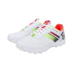 Kookaburra KC 2.0 Rubber Soled Senior Cricket Shoe -Ball Sports Shop 3R2323 KC2.0 Red Yellow Rubber Angle