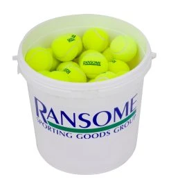Ransome Bucket Of 60 Tennis Balls