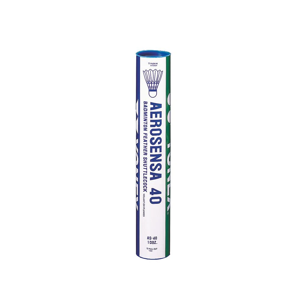 Yonex Aerosensa 40 Shuttles (Tube Of 12) 1 Yonex Aerosensa 40 Shuttles (Tube Of 12)