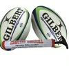 Gilbert Barbarian Match Rugby Ball Twin Pack With Hand Pump