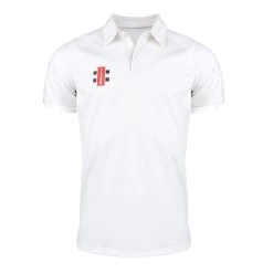 Gray Nicolls Pro Performance V2 S/S Cricket Shirt 8 Gray Nicolls Pro Performance V2 S/S Cricket Shirt -Ball Sports Shop CCAB23ClothingProPerformanceShirtv2SSIvoryFront