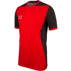 Gray Nicolls T20 Shirt Senior Short Sleeve -Ball Sports Shop CCFB18Shirt 20T20 20Red black 20Main