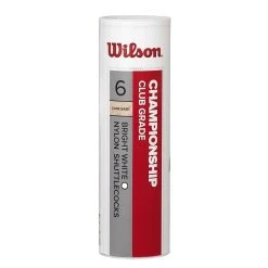 Wilson Championship Shuttle (Tube Of 6)