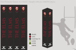 Gilbert Custom Printed Premiersize Rugby Post Protectors -Ball Sports Shop ELMS1 038a6907 f24a 4619 8e29 7ffcac1ee455