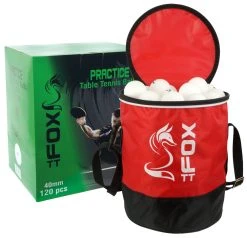 Fox Practice Table Tennis Balls & Bag (Pack Of 120)