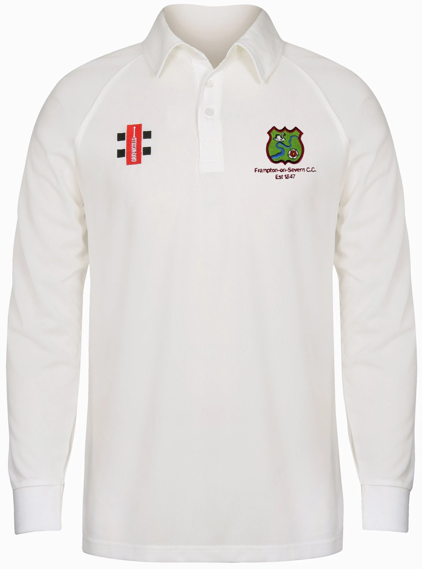 Frampton CC Matrix V2 Long Sleeve Senior Cricket Shirt 1 Frampton CC Matrix V2 Long Sleeve Senior Cricket Shirt