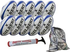 Gilbert G-TR4000 Ten Pack With Hand Pump & Mesh Ball Sack 6 Gilbert G-TR4000 Ten Pack With Hand Pump & Mesh Ball Sack -Ball Sports Shop GTR4000 NAVY 201 1000x743 3175be08 a2ea 4c39 b110 f26d5c8b493e