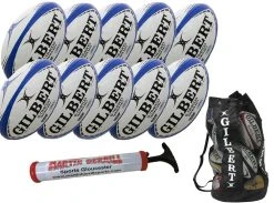 Gilbert G-TR4000 Ten Pack With Hand Pump & Ball Bag -Ball Sports Shop GTR4000 NAVY 202 1000x743 7d267d61 b67c 4f65 8764 fccc6b3b91fb