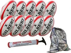 Gilbert G-TR4000 Ten Pack With Hand Pump & Mesh Ball Sack 7 Gilbert G-TR4000 Ten Pack With Hand Pump & Mesh Ball Sack -Ball Sports Shop GTR4000 RED 201 1000x743 c134359c d3df 49c3 94c8 c6b19fac12fe