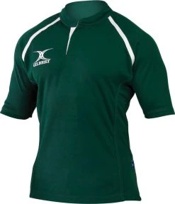 Gilbert Xact Match Monochrome Rugby Shirt -Ball Sports Shop Gilbert 20Match 20Shirt 20Xact 20Shirt 20Green