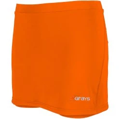 Grays Apex Hockey Skort -Ball Sports Shop HCFC19ApexSkortWomensFluoroOrangeMain