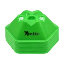 Precision Pro HX Saucer Cones : Set Of 50 -Ball Sports Shop HX 20saucer 20cone 20fluro 20green