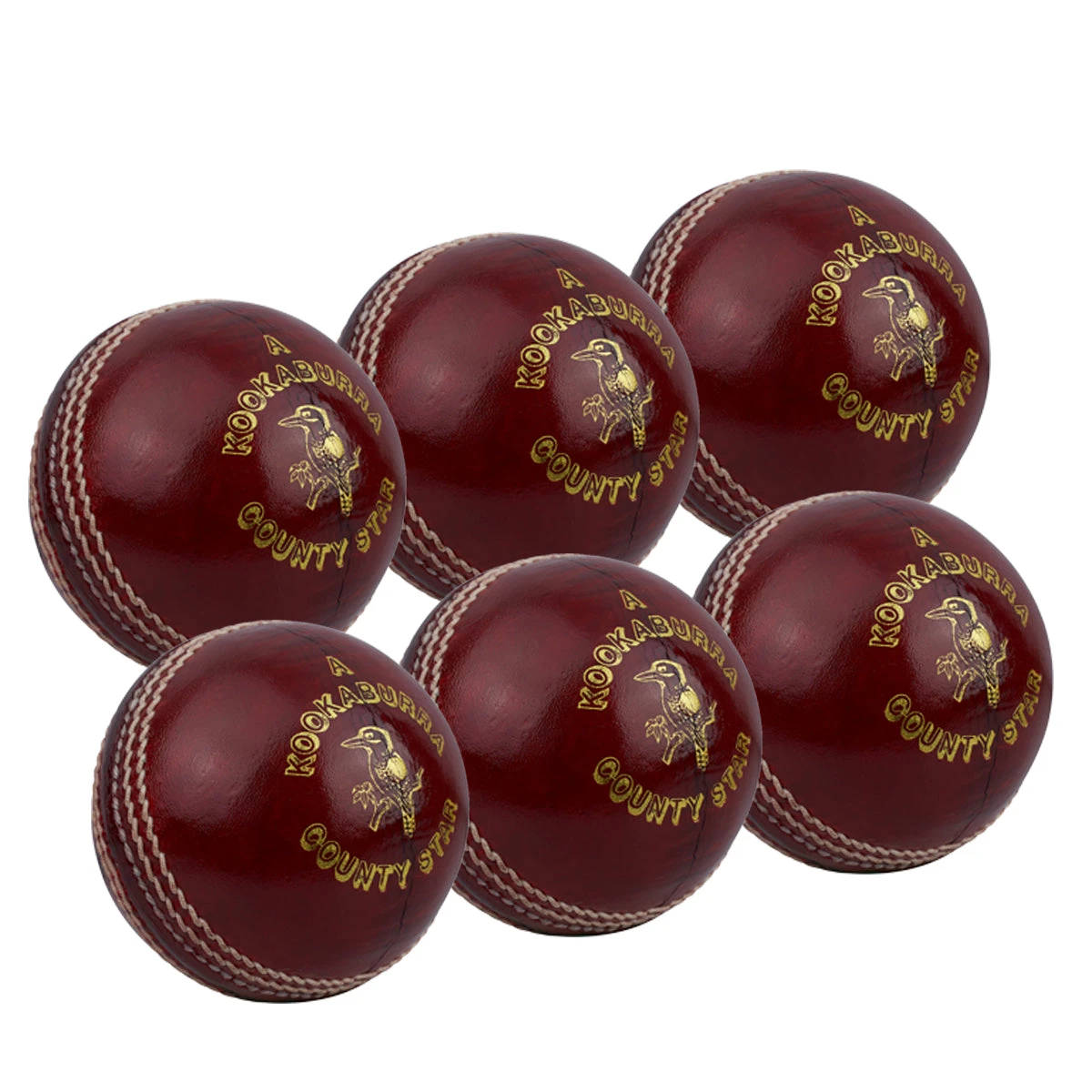 Kookaburra County Star Senior Red 6 Pack 1 Kookaburra County Star Senior Red 6 Pack