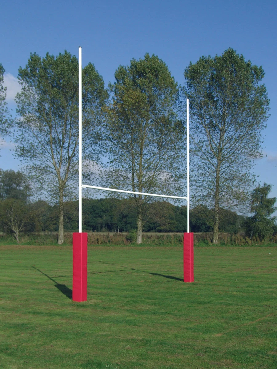 No 3 Steel Rugby Posts - 6M Socketed 1 No 3 Steel Rugby Posts - 6M Socketed