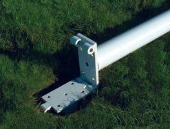 Aluminium Rugby Post Hinge Adaptors