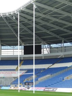 Aluminium Rugby Posts - 10M Socketed