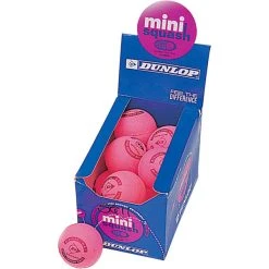 Dunlop Mini Squash Balls - 12pk