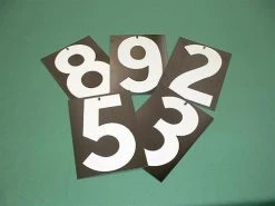 Whole Number Plates (9 X 12)