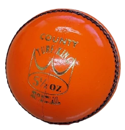 Hunts County Turf King Senior Match Cricket Ball -Ball Sports Shop TurfKingOrangeSen