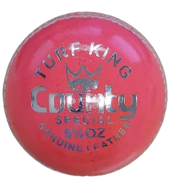 Hunts County Turf King Senior Match Cricket Ball -Ball Sports Shop TurfKingPink