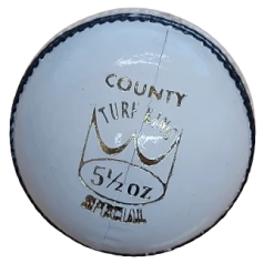 Hunts County Turf King Senior Match Cricket Ball -Ball Sports Shop TurfKingWhiteSen