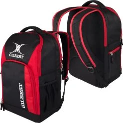 Gilbert Club V3 Rucksack 18 Gilbert Club V3 Rucksack -Ball Sports Shop V3 Rucksack Black red