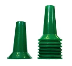 Training Cones - Set Of 8 -Ball Sports Shop green funnel cones 37479265 4eb1 4f5d 97d3 8237cc2bd510