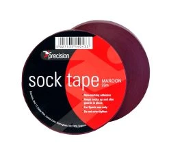 Precision Sock Tape 19mm (Pack Of 10) -Ball Sports Shop sock 20tape 20maroon